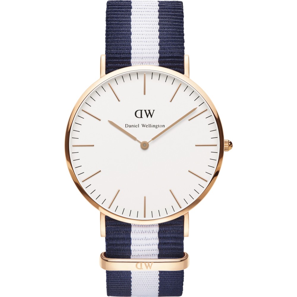 MENS DANIEL WELLINGTON GLASGOW 40MM WATCH DW00100004