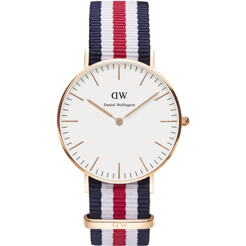 LADIES DANIEL WELLINGTON CANTERBURY ROSE 36MM WATCH DW00100030