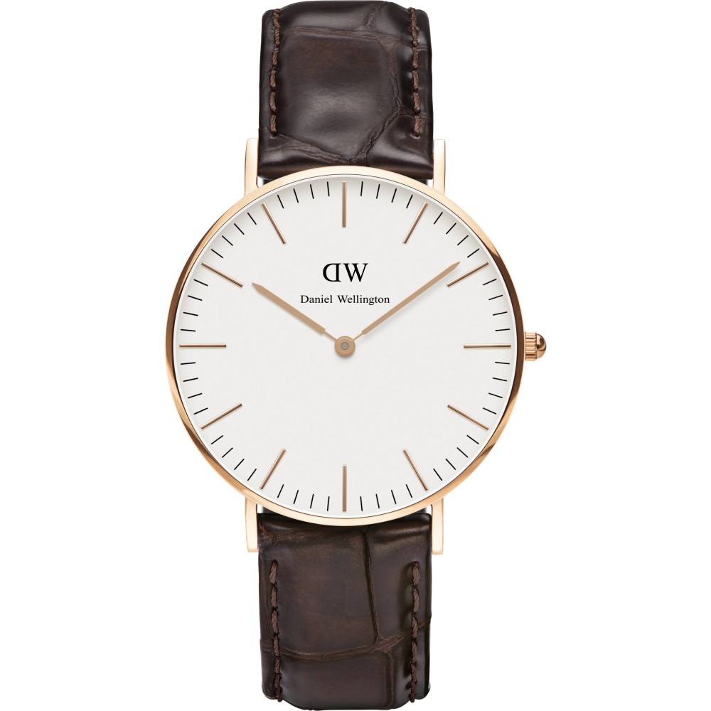 LADIES DANIEL WELLINGTON YORK ROSE 36MM WATCH DW00100038