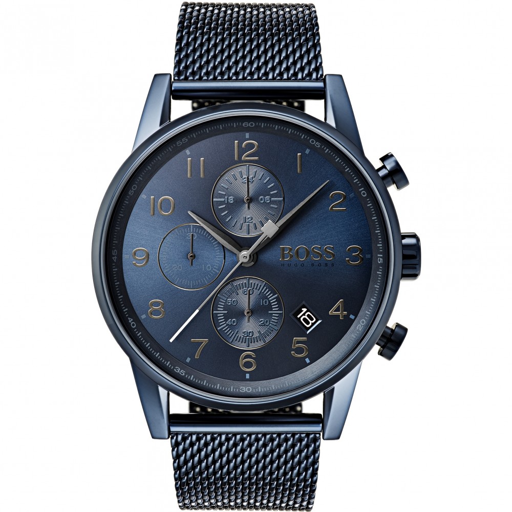 MENS HUGO BOSS NAVIGATOR GQ EDITION CHRONOGRAPH WATCH 1513538