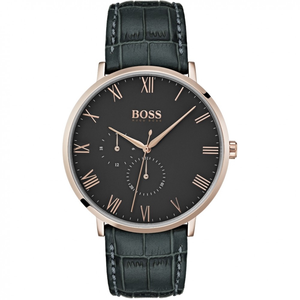 MENS HUGO BOSS WILLIAM MULTIFUNCTION WATCH 1513619