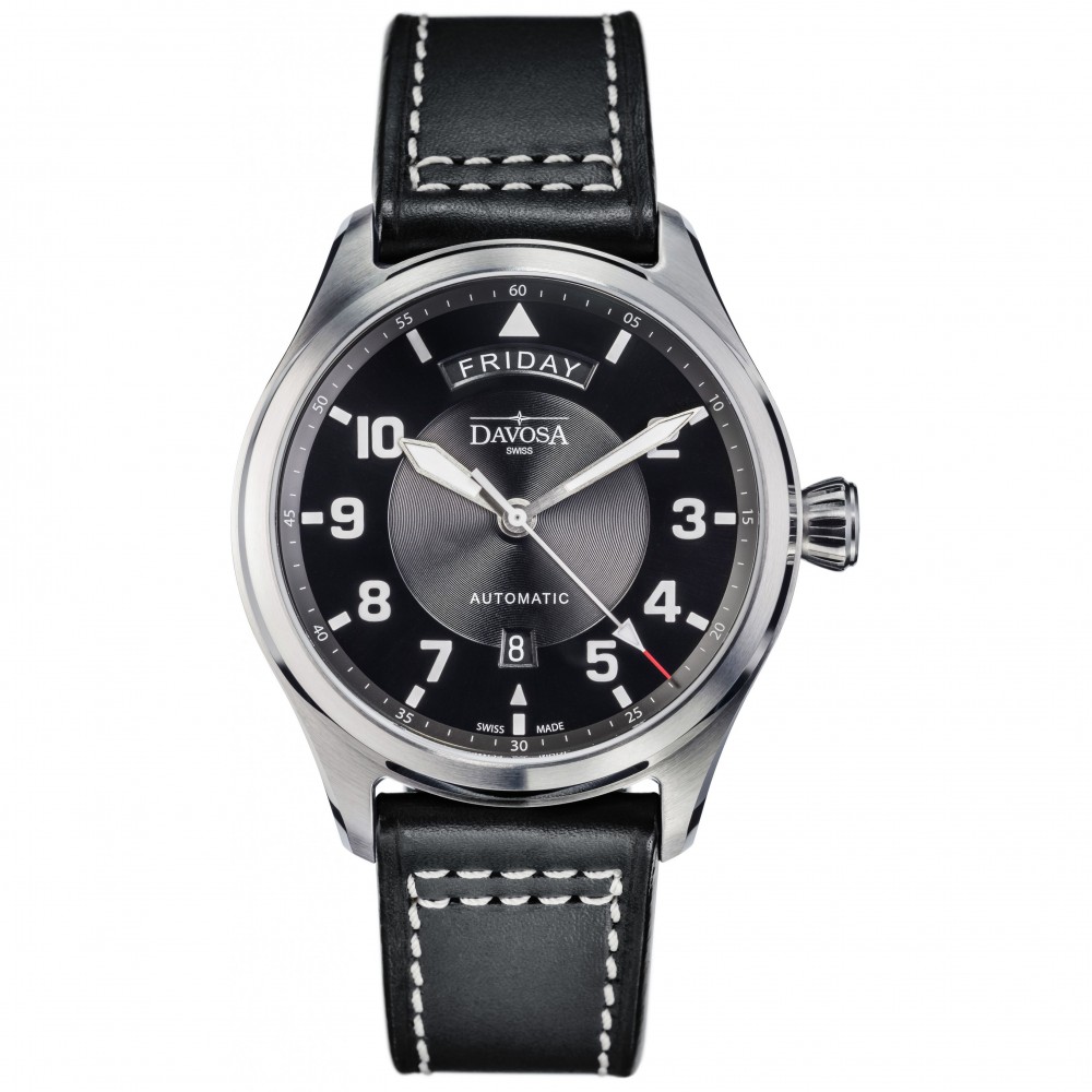 DAVOSA NEWTON PILOT DAY-DATE WATCH 16158555