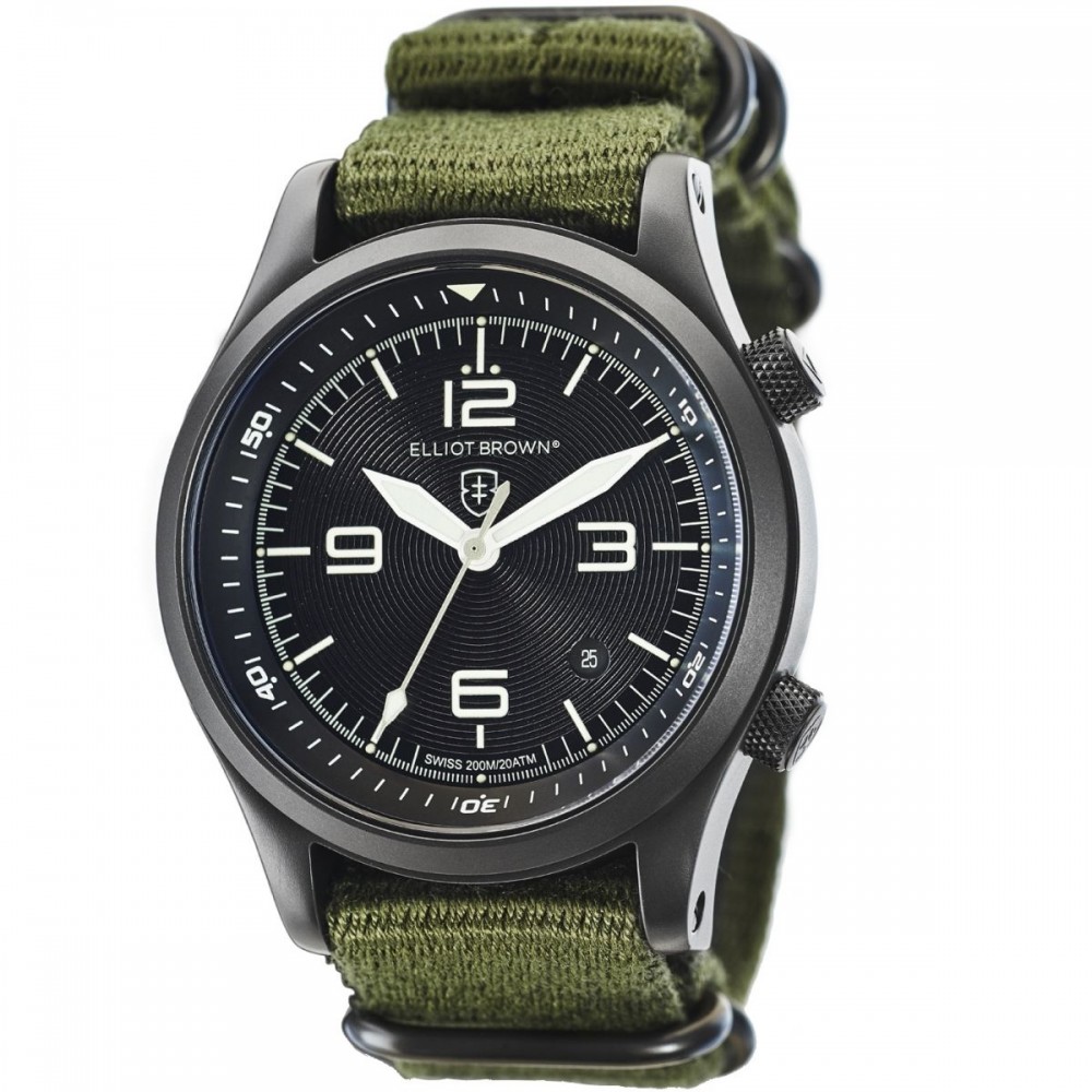 MENS ELLIOT BROWN CANFORD WATCH 202-004-N01