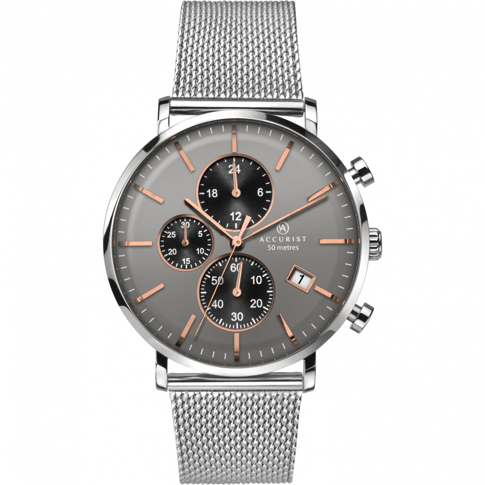 MENS ACCURIST CHRONOGRAPH WATCH 7187