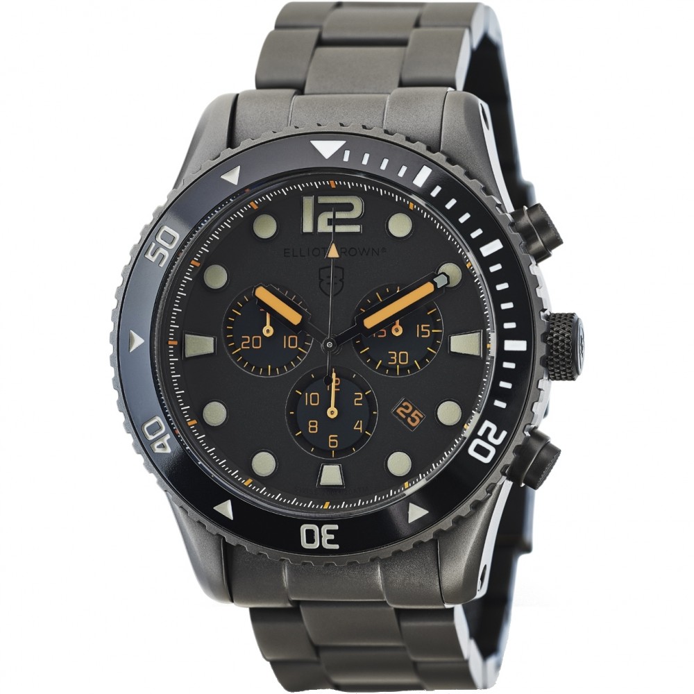 MENS ELLIOT BROWN BLOXWORTH CHRONOGRAPH WATCH 929-004-B05