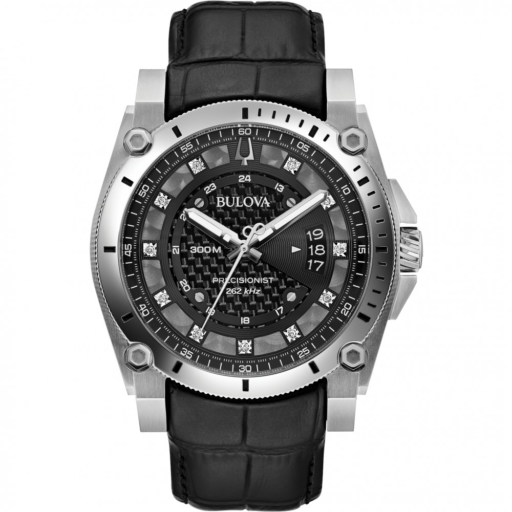 BULOVA PRECISIONIST DIAMOND WATCH 96D147