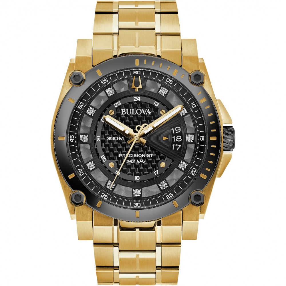 BULOVA PRECISIONIST DIAMOND WATCH 98D156