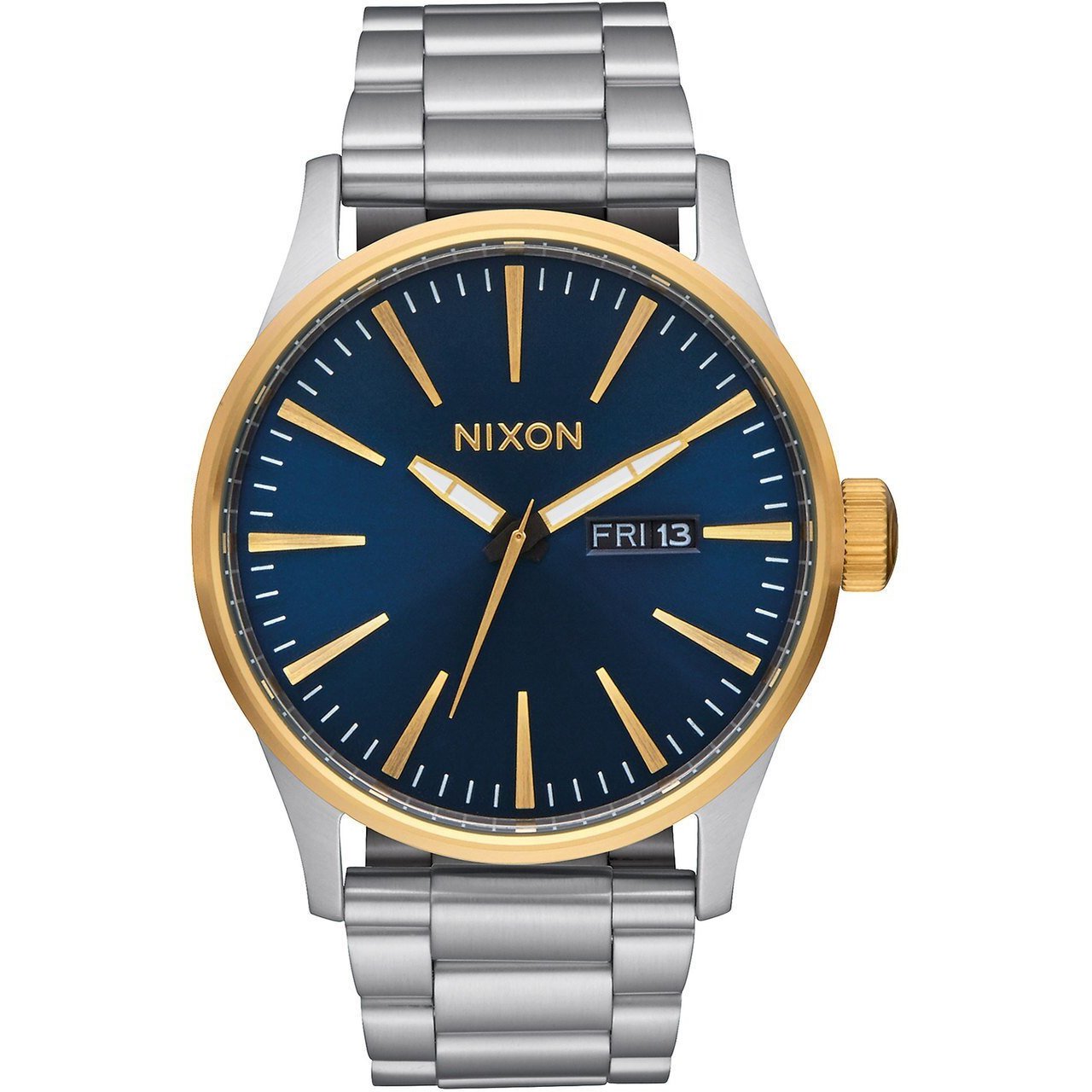 Nixon Sentry SS Gold/Blue Sunray