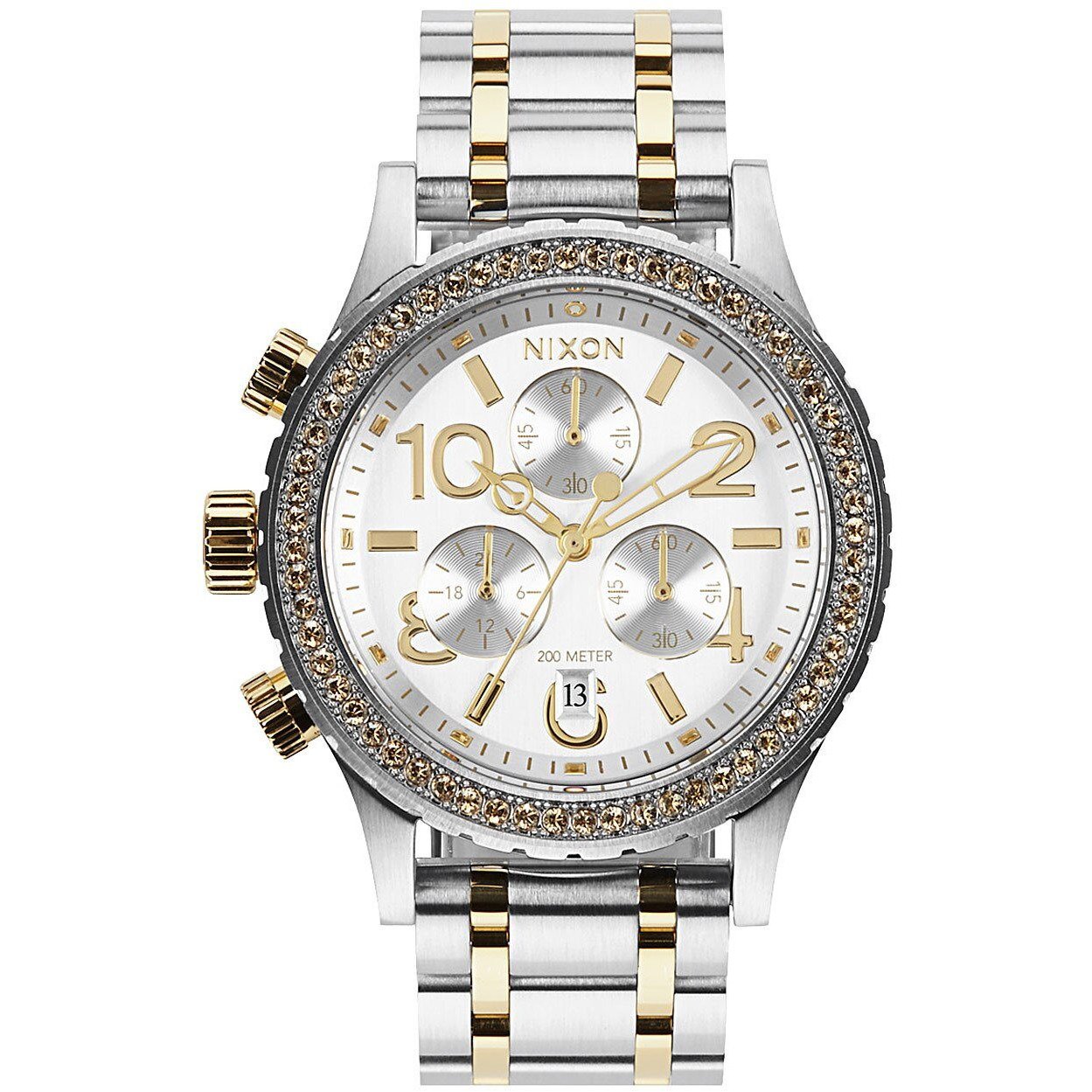 Nixon 38-20 Chrono Silver/Gold