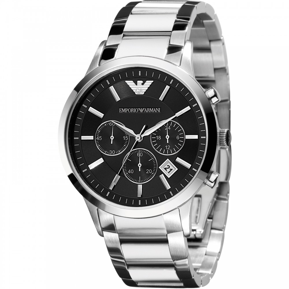 MENS EMPORIO ARMANI CHRONOGRAPH WATCH AR2434