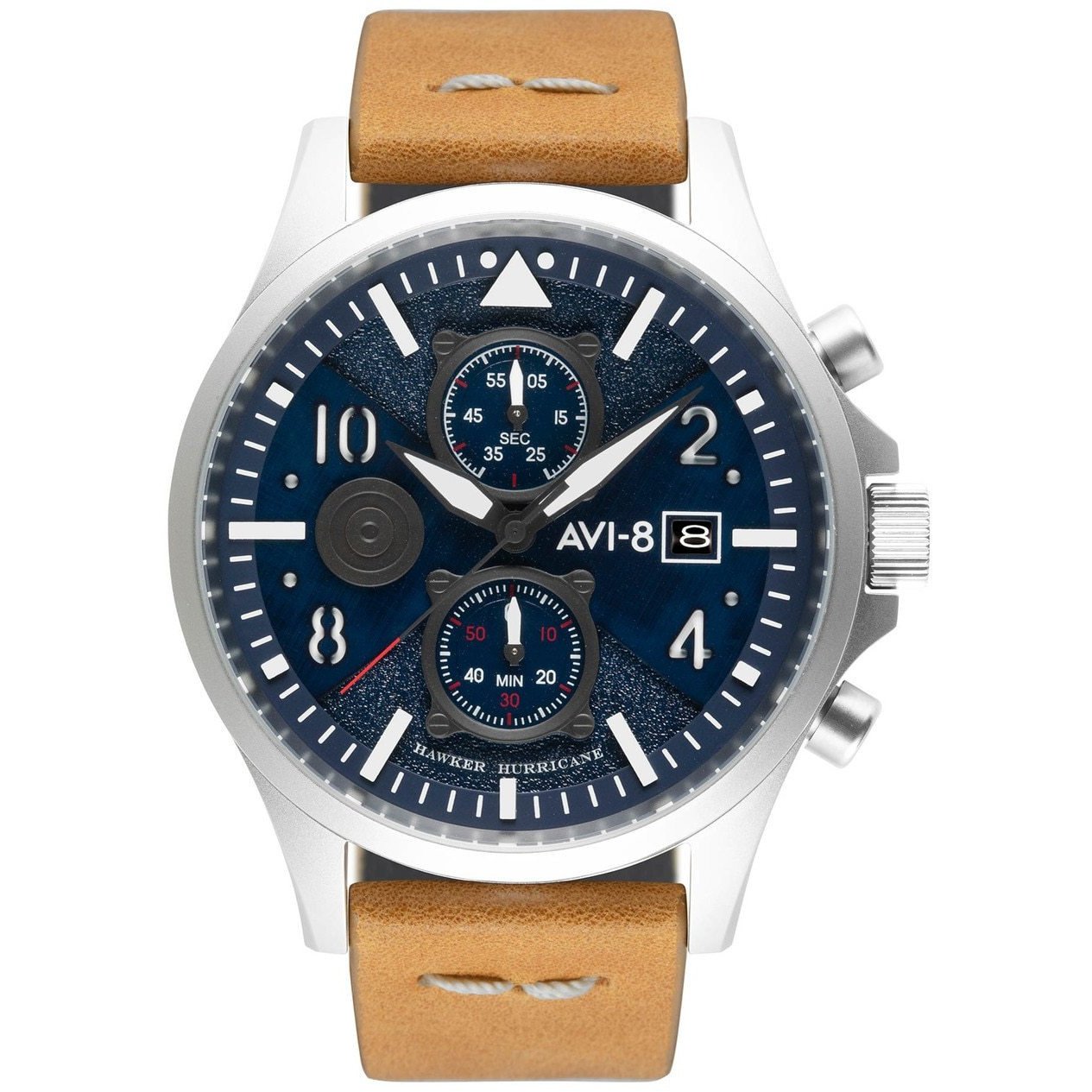 AVI-8 Hawker Harrier II Bulman Edition Chrono Navy Tan