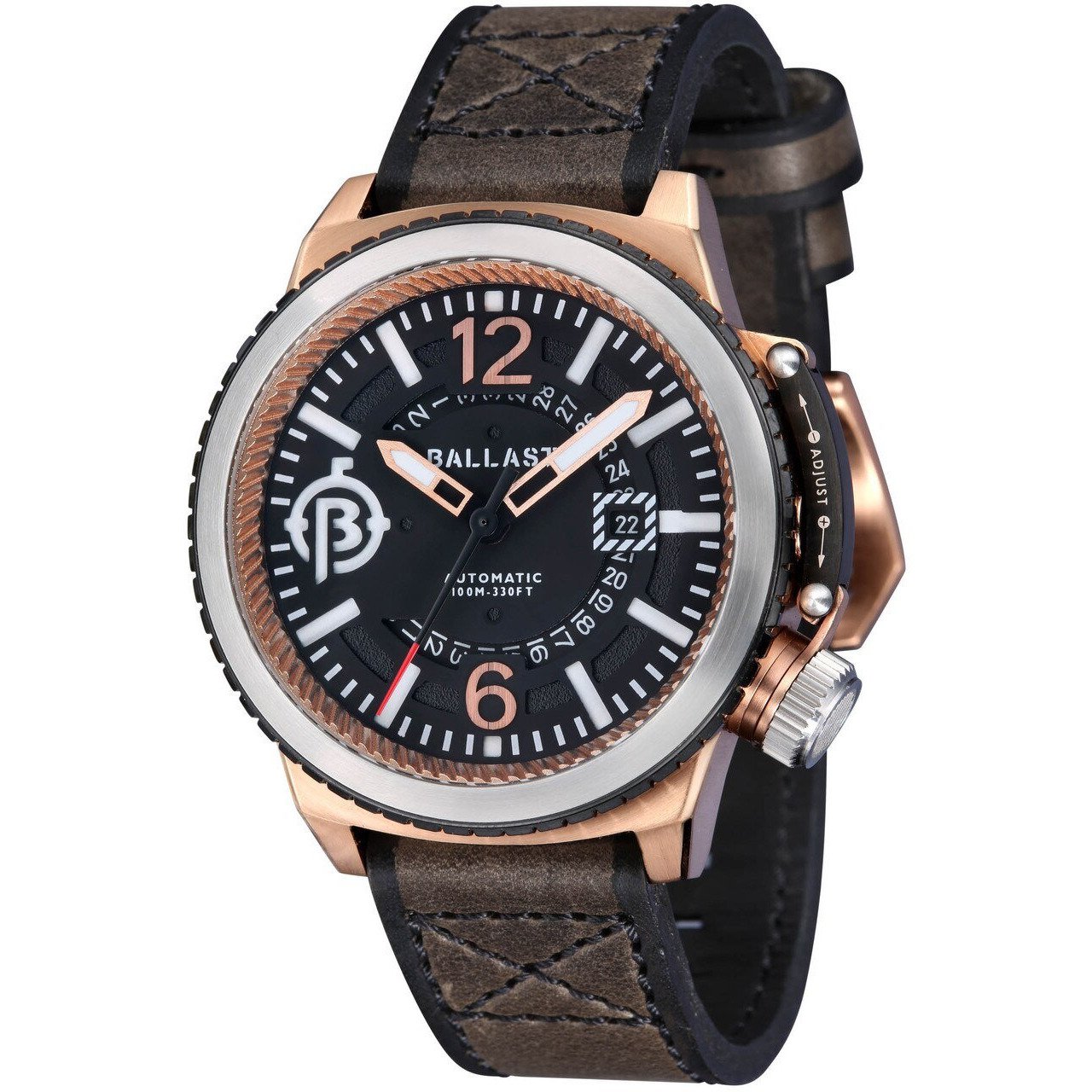 Ballast Trafalgar Automatic Brown/Rose Gold