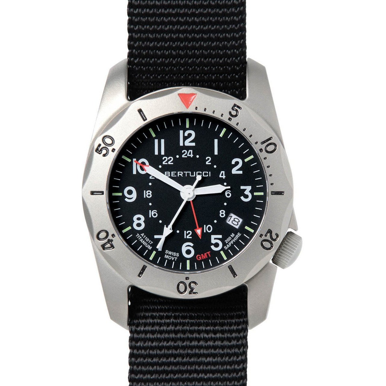 Bertucci A-2TR Vintage GMT Black Silver