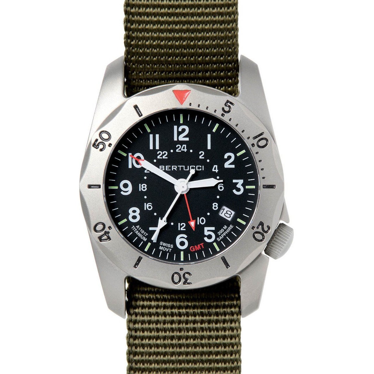 Bertucci A-2TR Vintage GMT Olive Black