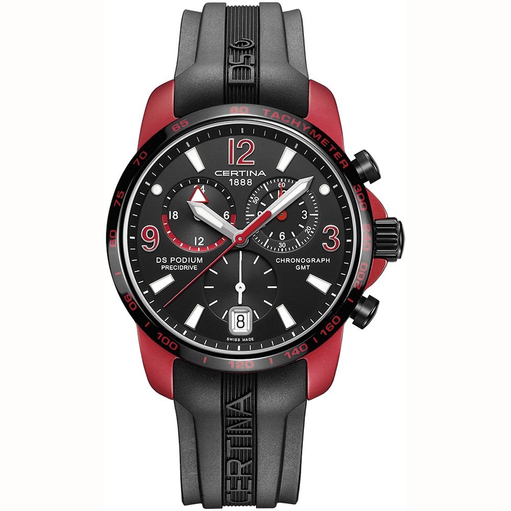 CERTINA DS PODIUM GMT BIG SIZE CHRONOGRAPH WATCH C0016399705701