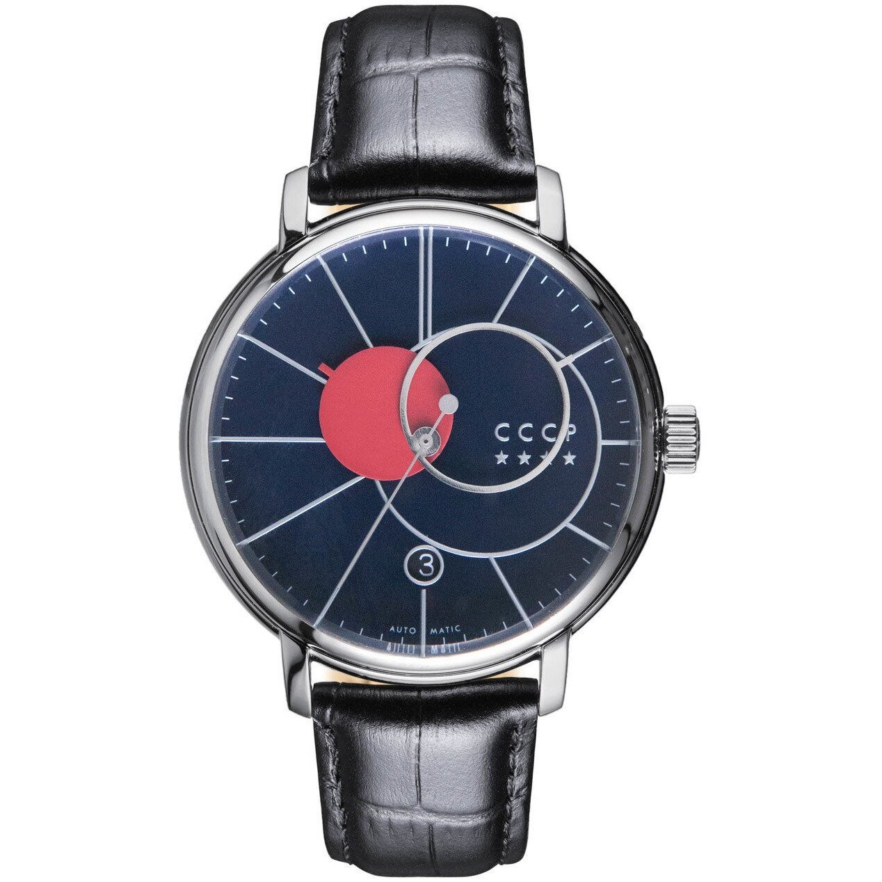 CCCP Friedmann Automatic Silver Black Blue