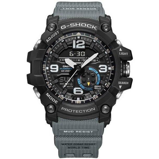 G-Shock GG1000-1A8 Mudmaster Ana-Digi Black Gray