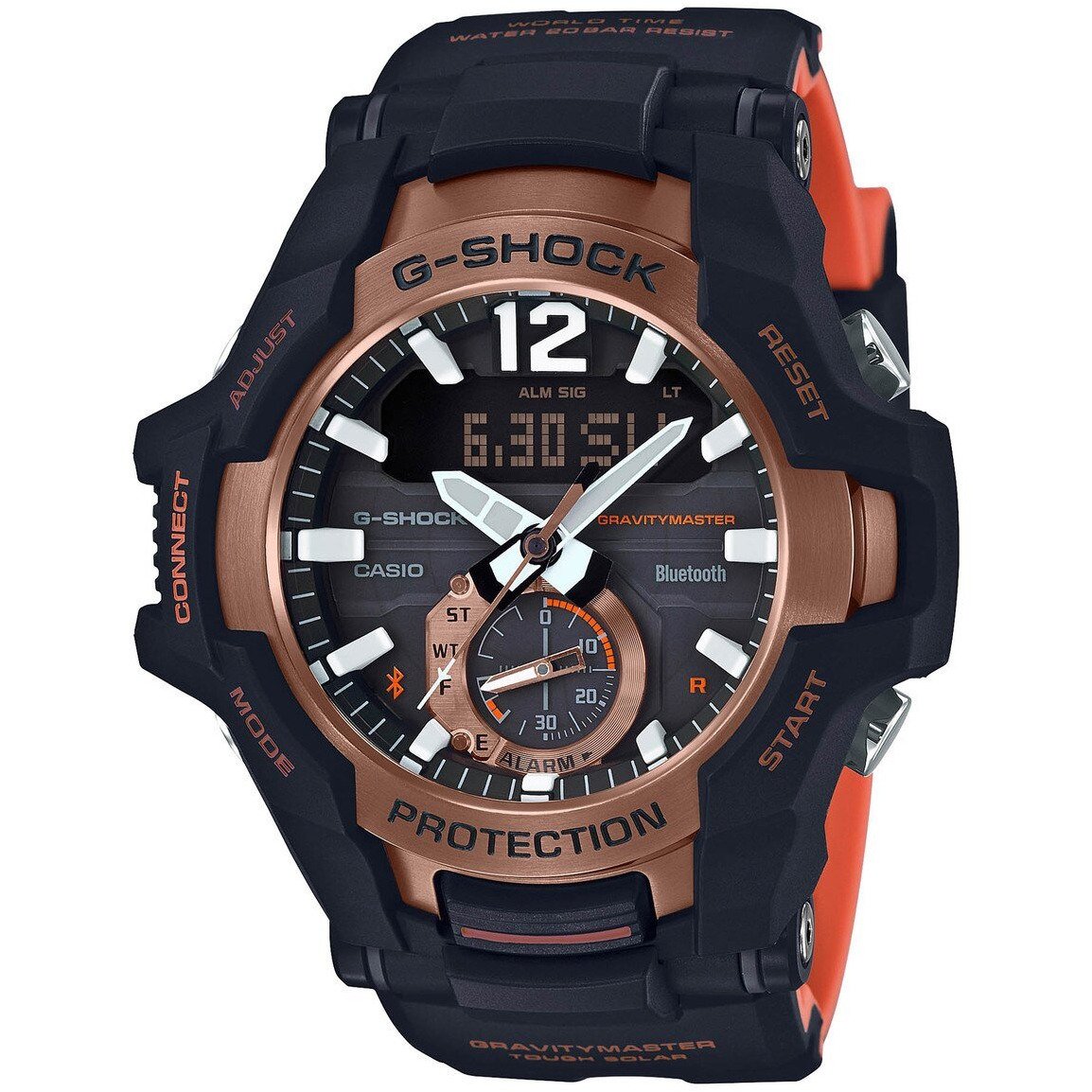 G-Shock GR-B100 Gravitymaster Connected Solar Black