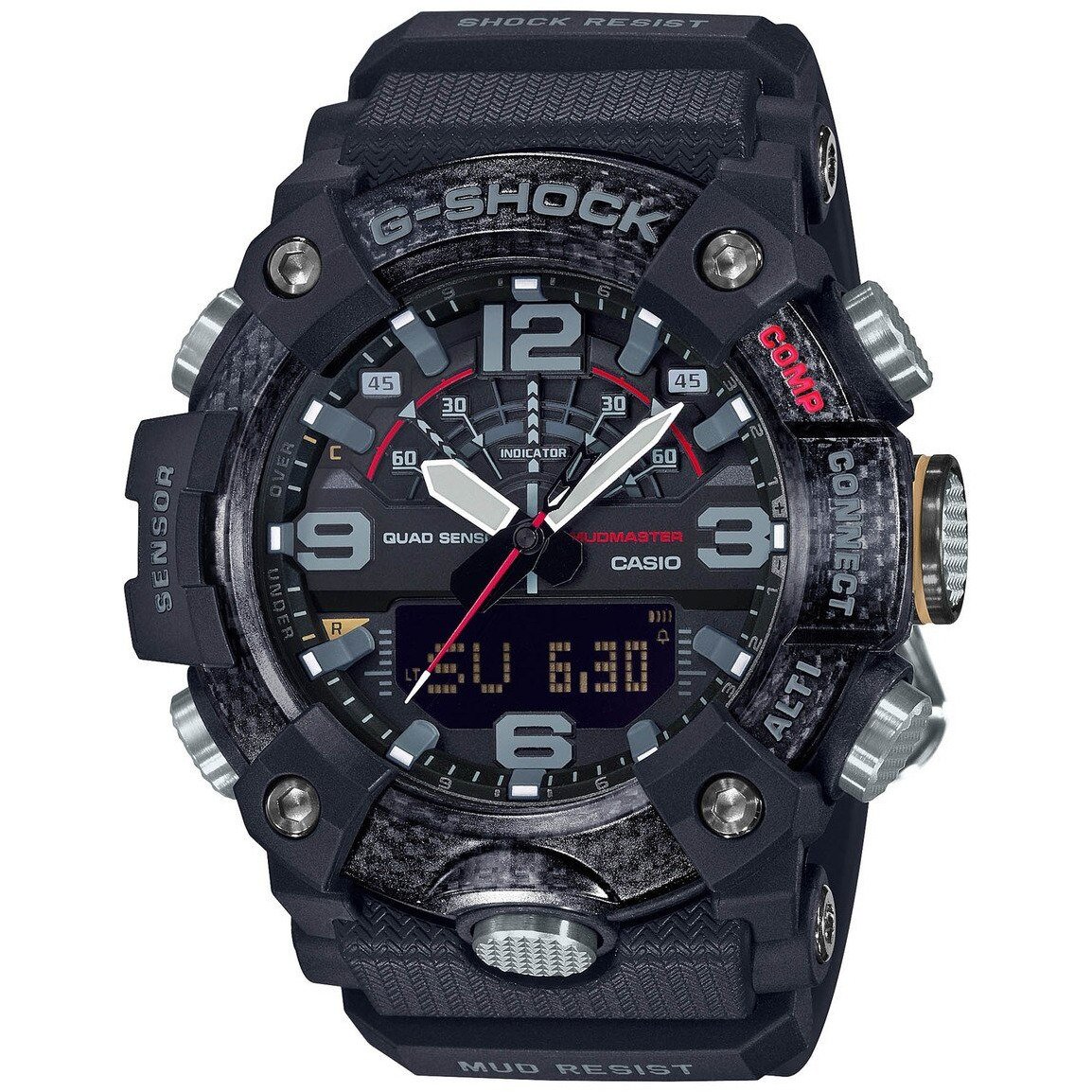 G-Shock GGB100 Mudmaster Connected Ana-Digi Black Grey