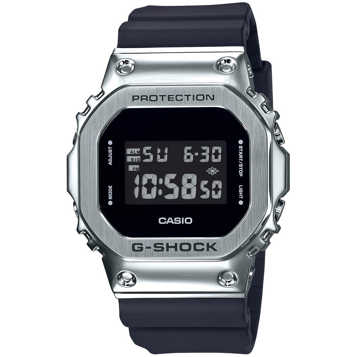 G-Shock GM5600 Standard Digital Silver Black