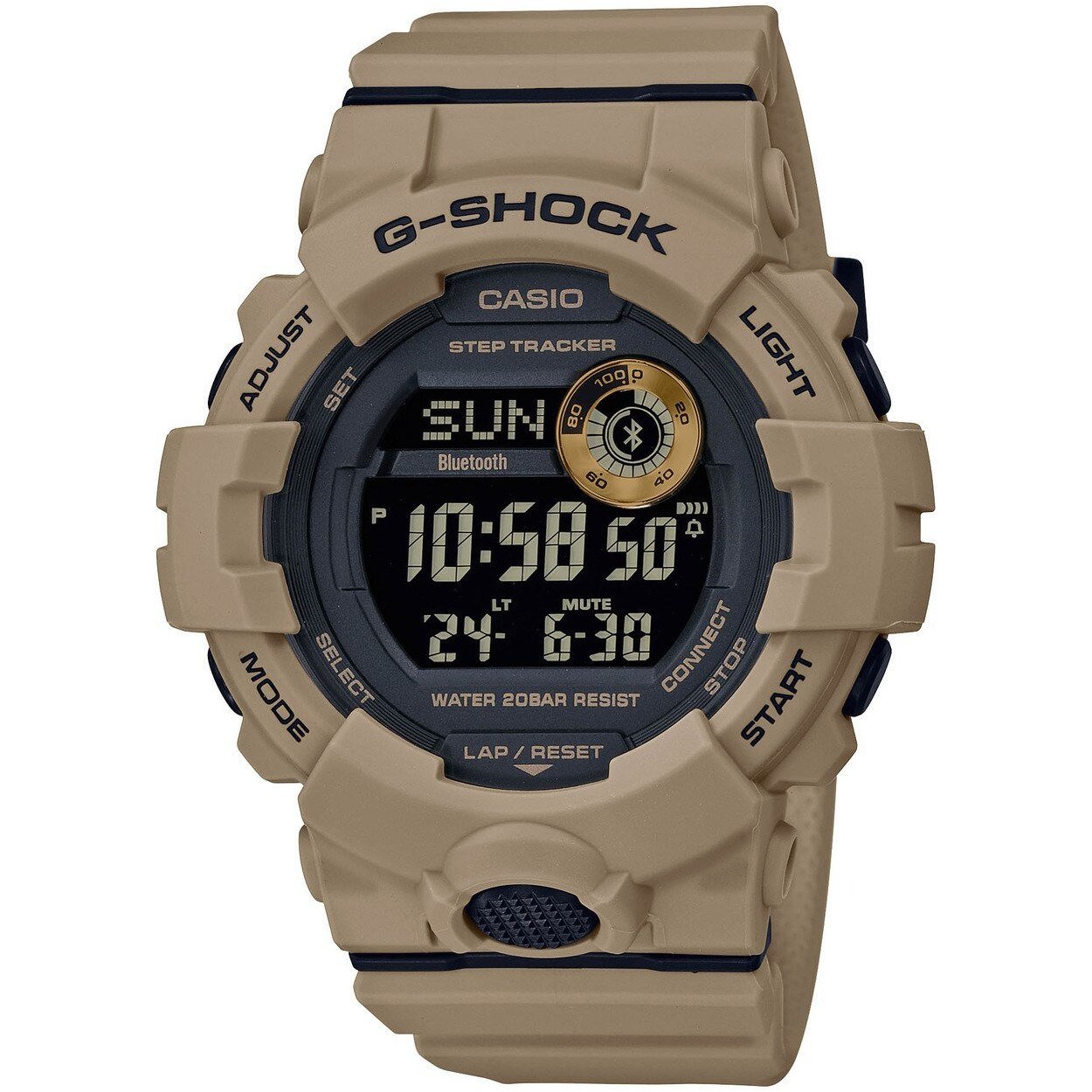 G-Shock GBD800UC G-Squad Connected Tan