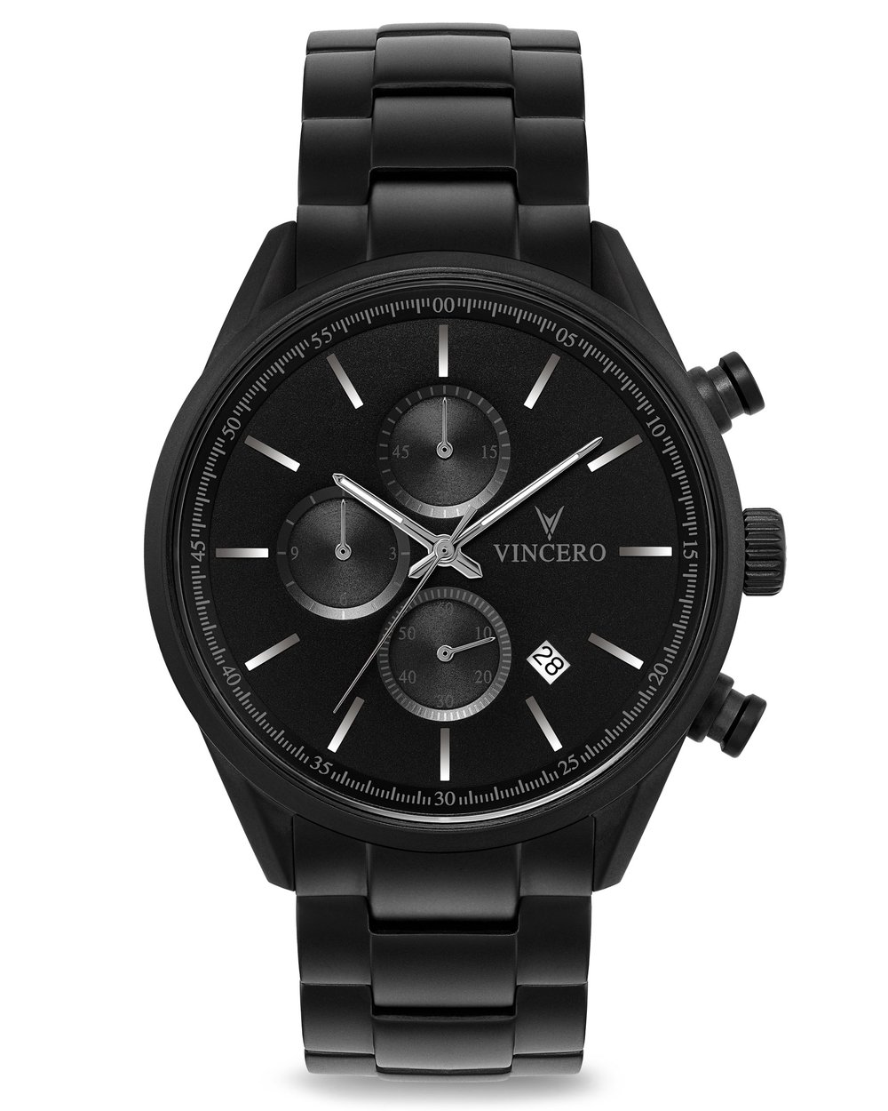 The Chrono S - Matte Black Steel 40mm