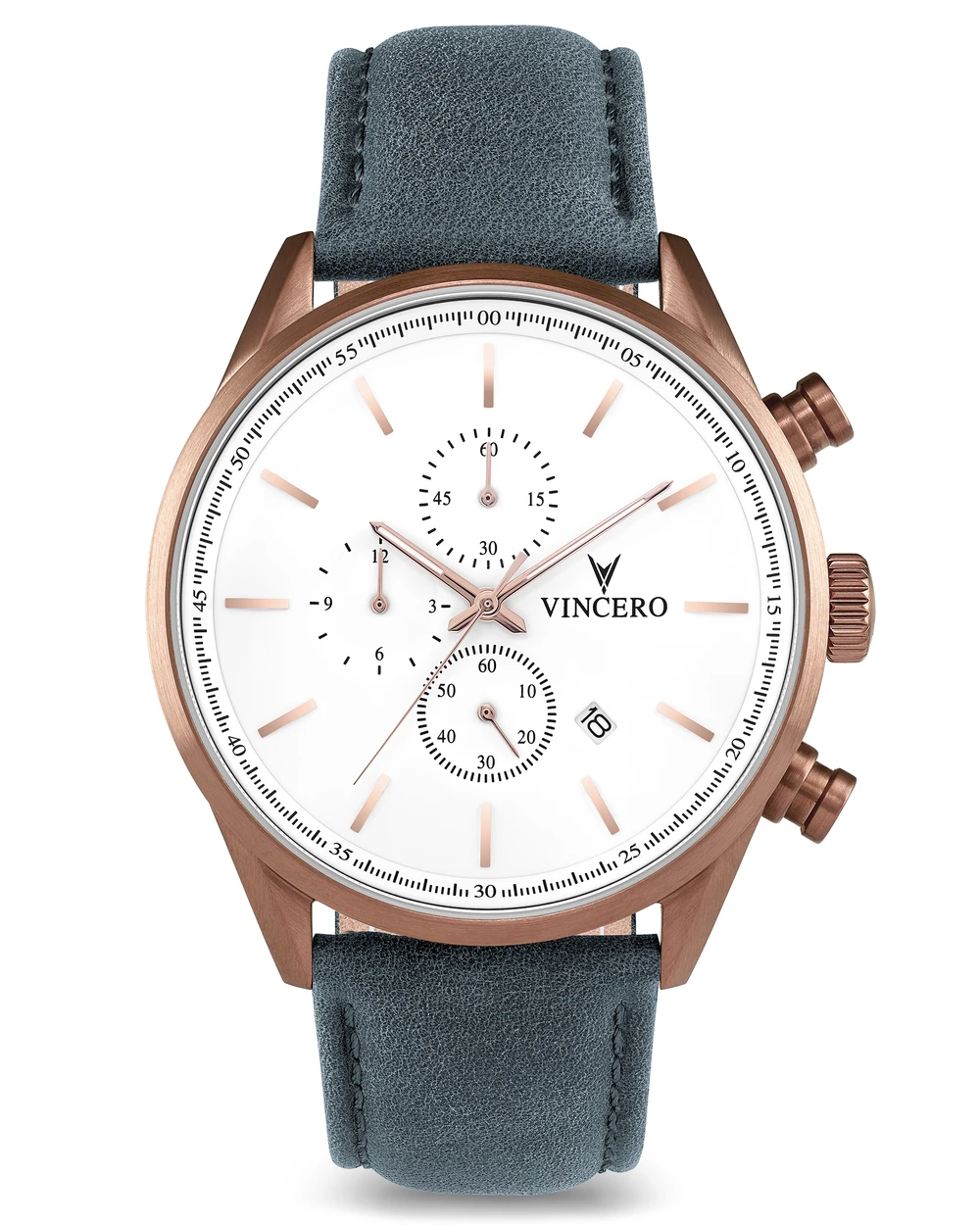 The Chrono S - Copper/Slate Blue