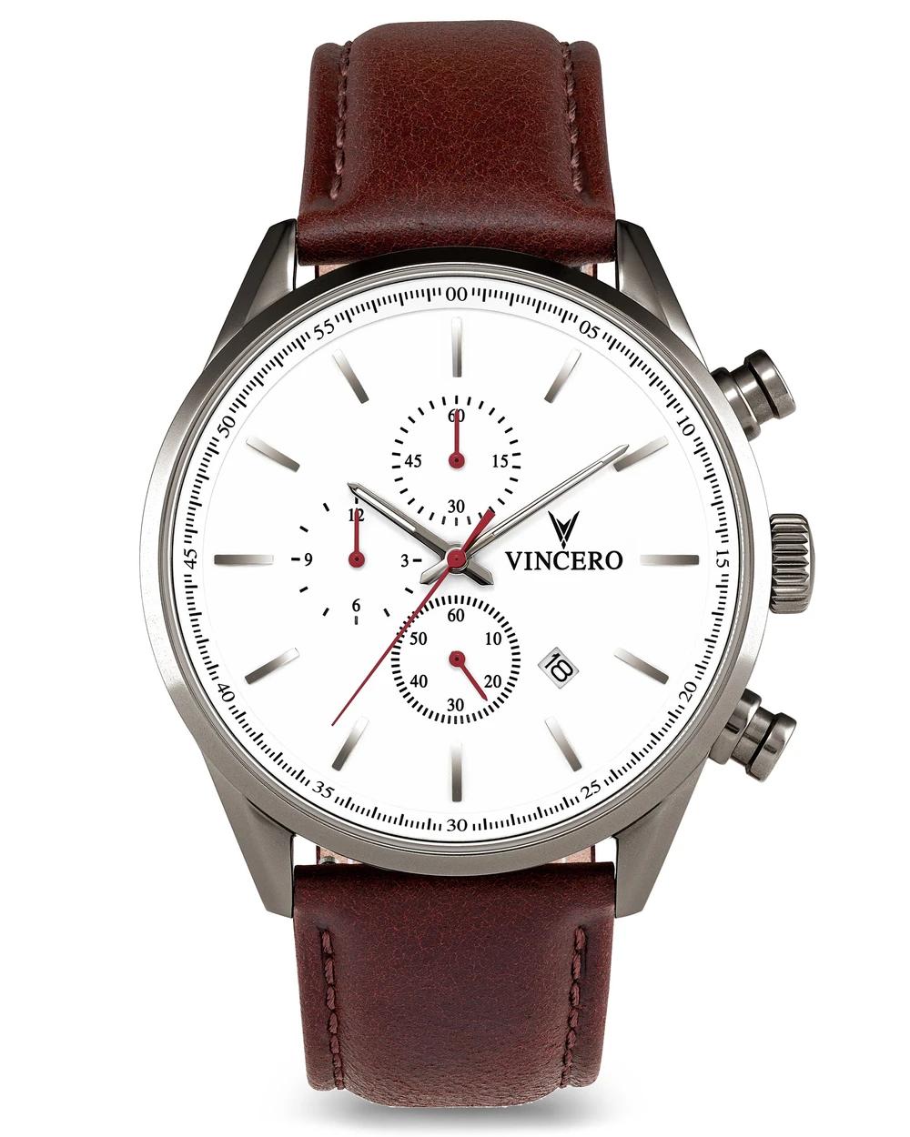 The Chrono S - Nickel/Oxblood