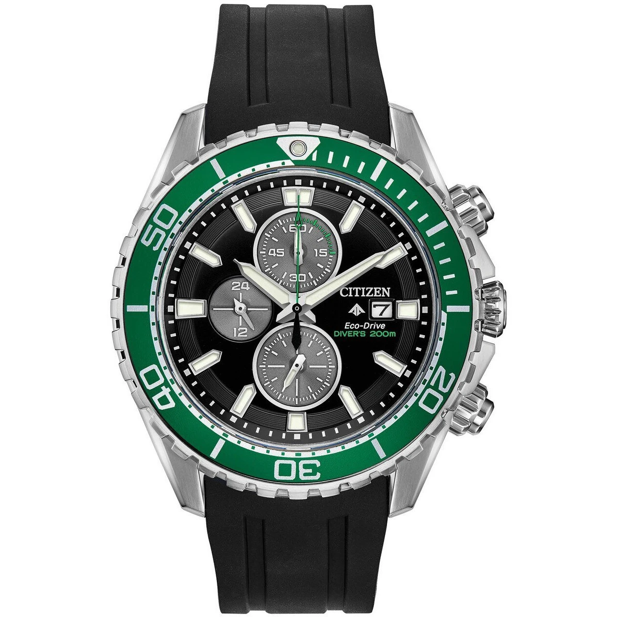 Citizen Eco-Drive Promaster Diver Green Black