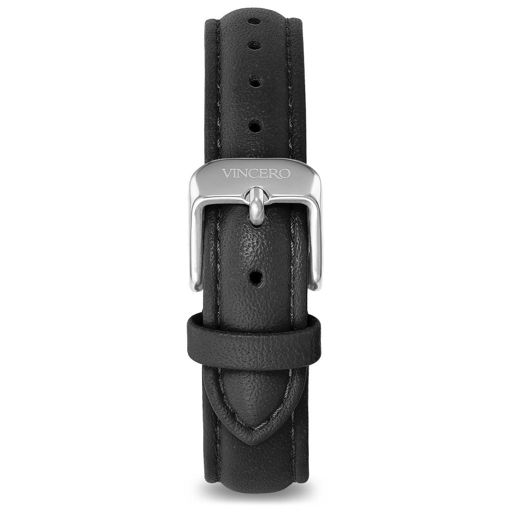 Classic Strap - Black/Silver 16mm