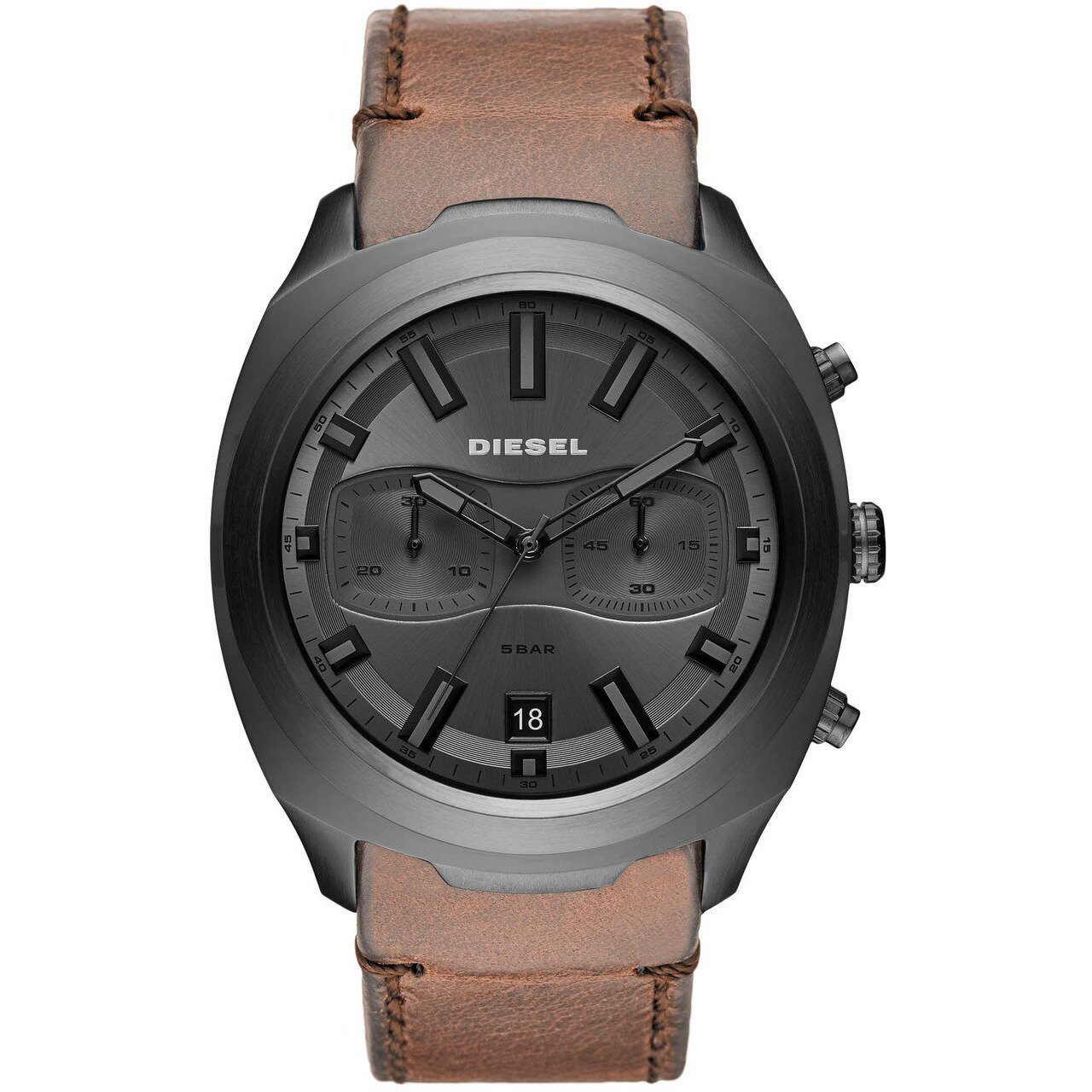 Diesel Tumbler Chrono Gunmetal Brown