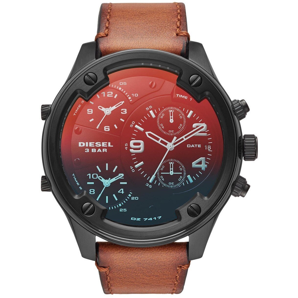 Diesel Boltdown Chrono Black Brown