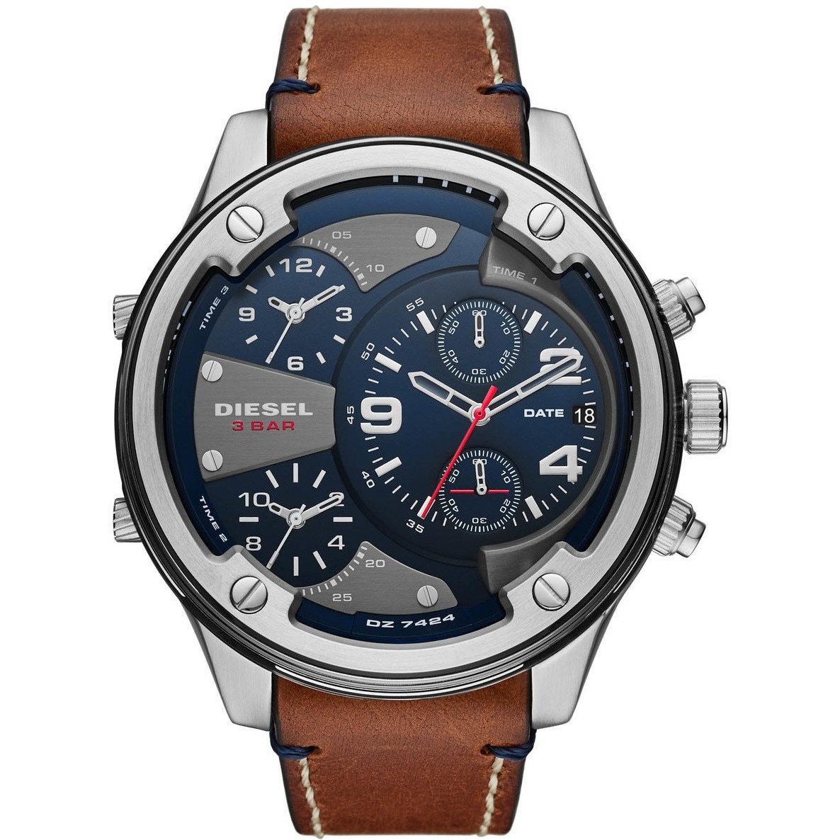 Diesel DZ7424 Boltdown Chronograph Blue Brown