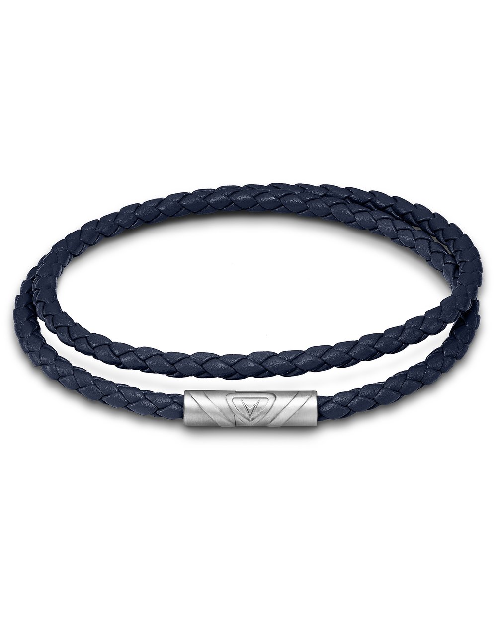 The Delta Double - Navy/Silver