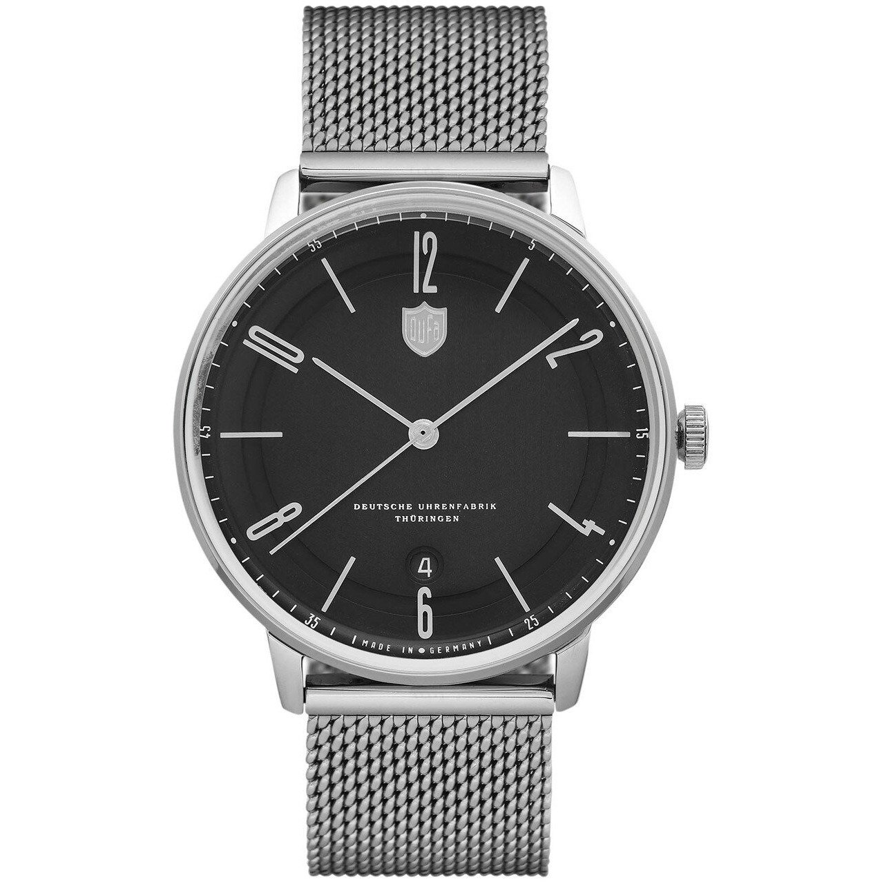 DuFa Bayer Swiss Automatic Silver Black