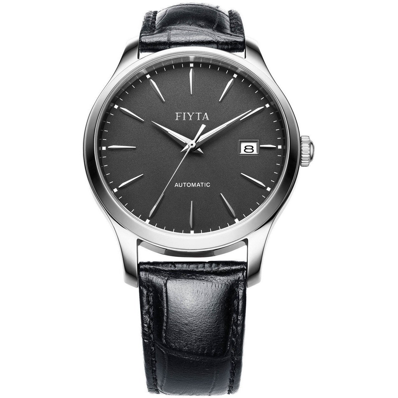 Fiyta Classic Sapphire Automatic Silver Black