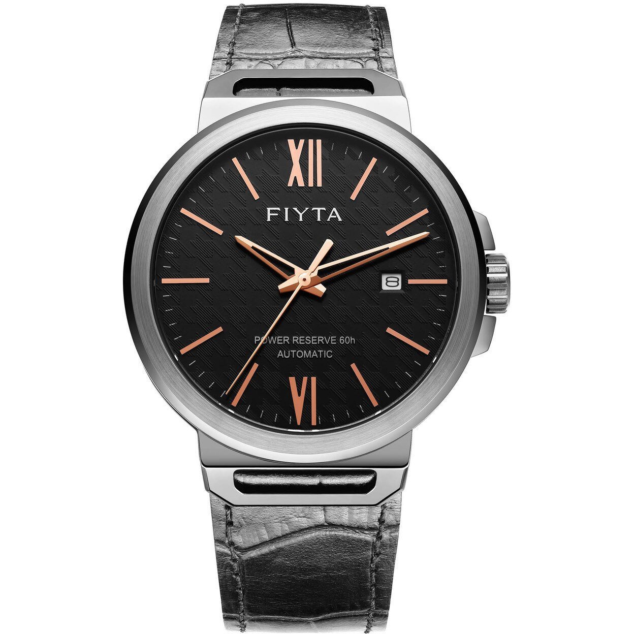 Fiyta Solo Automatic Black Grey Rose Gold