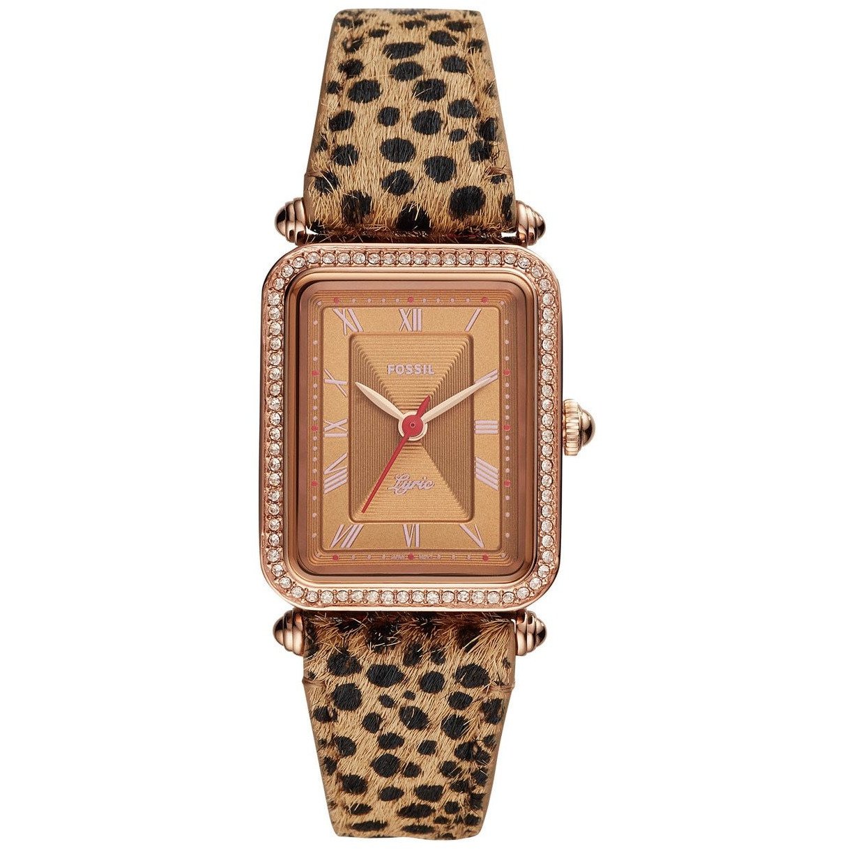 Fossil ES4684 Lyric Leopard Rose Gold