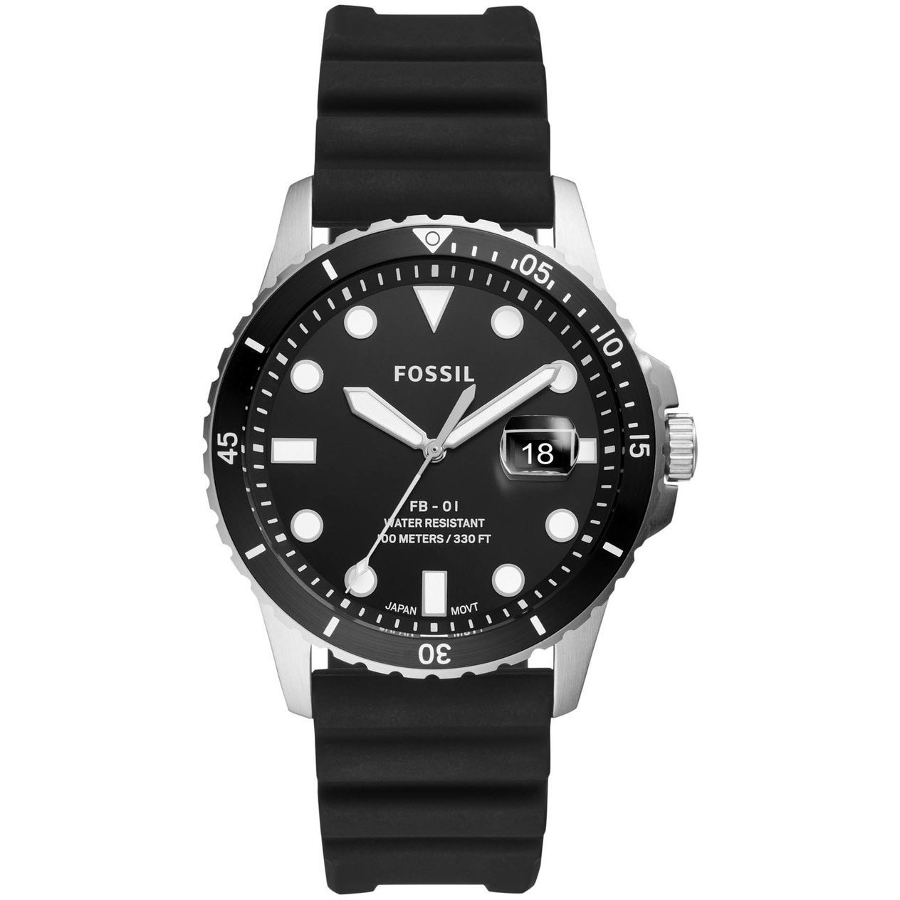 Fossil FS5660 FB-01 Black Silver