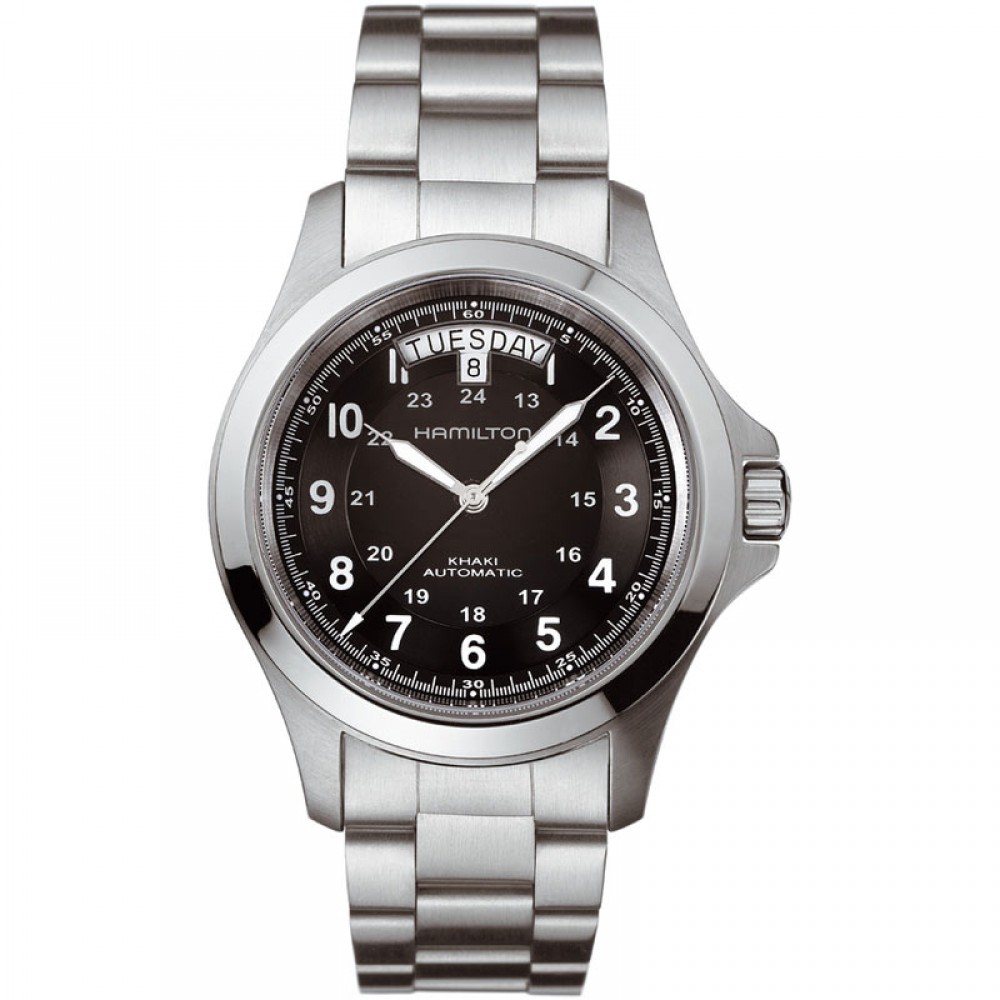 MENS HAMILTON KHAKI KING AUTOMATIC WATCH H64455133