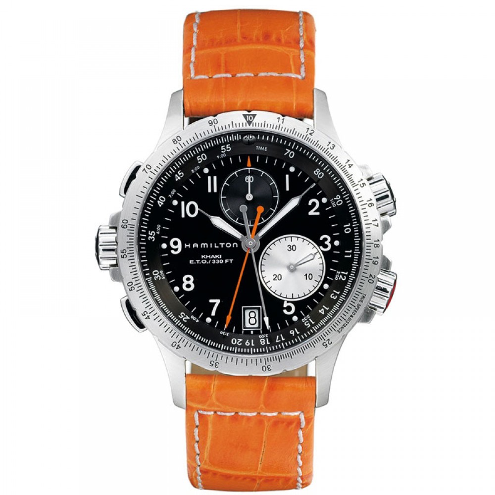 MENS HAMILTON KHAKI ETO CHRONOGRAPH WATCH H77612933