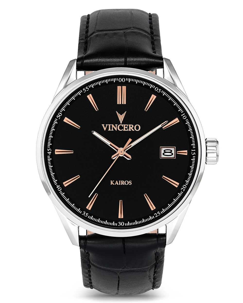 The Kairos - Black + Rose Gold