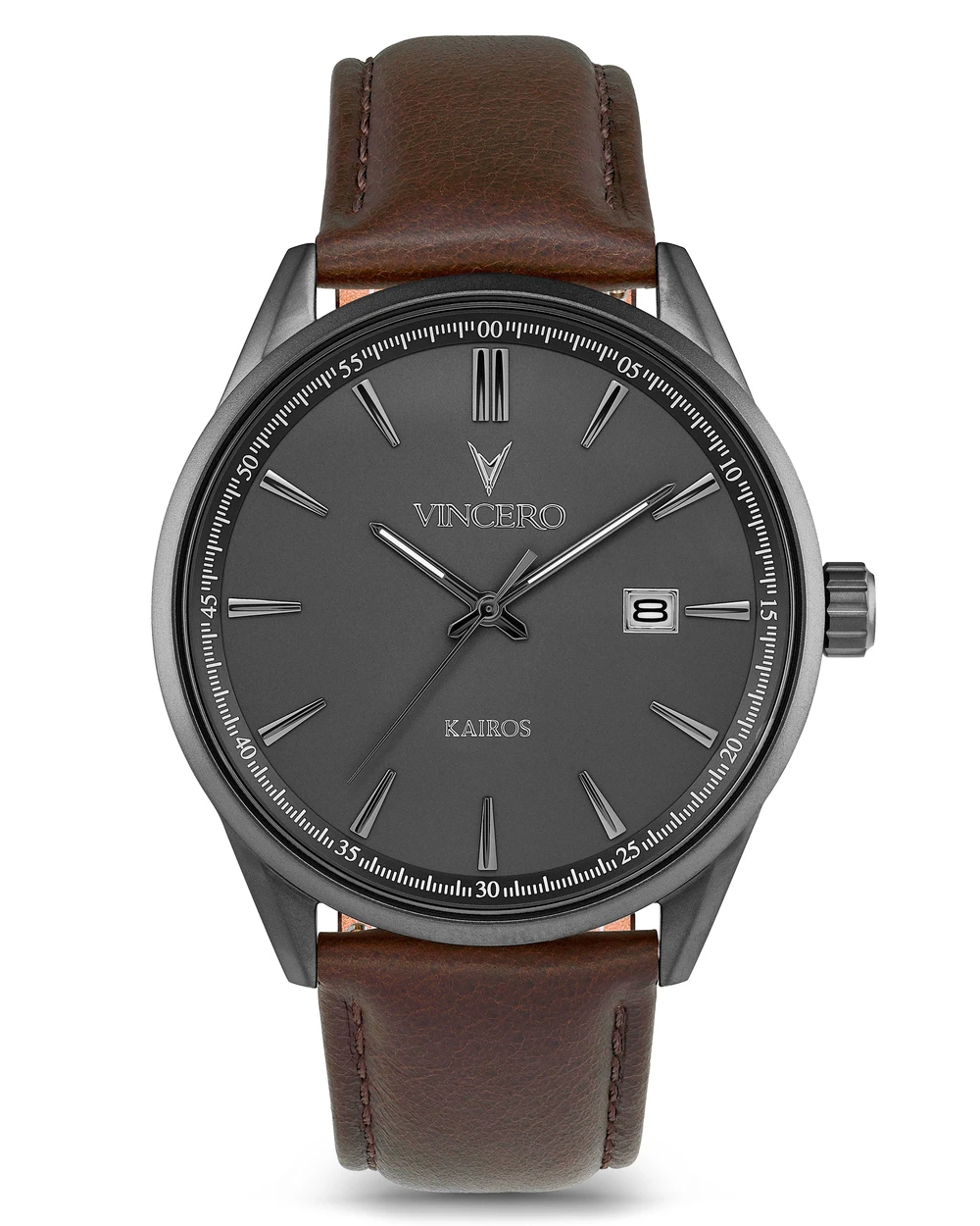 The Kairos - Gunmetal/Walnut