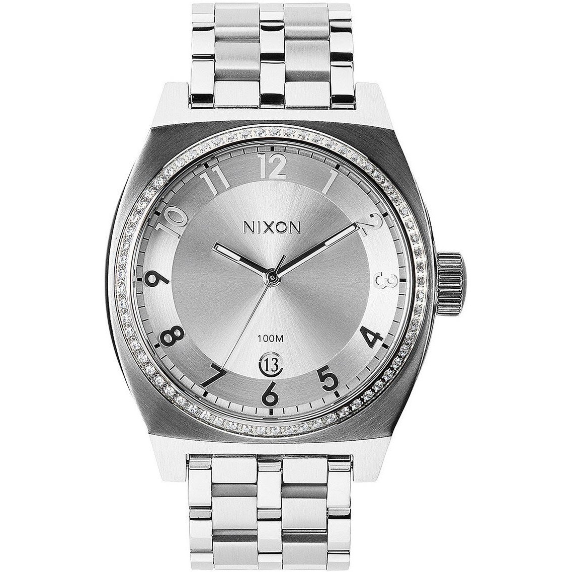 Nixon Monopoly All Silver Crystal