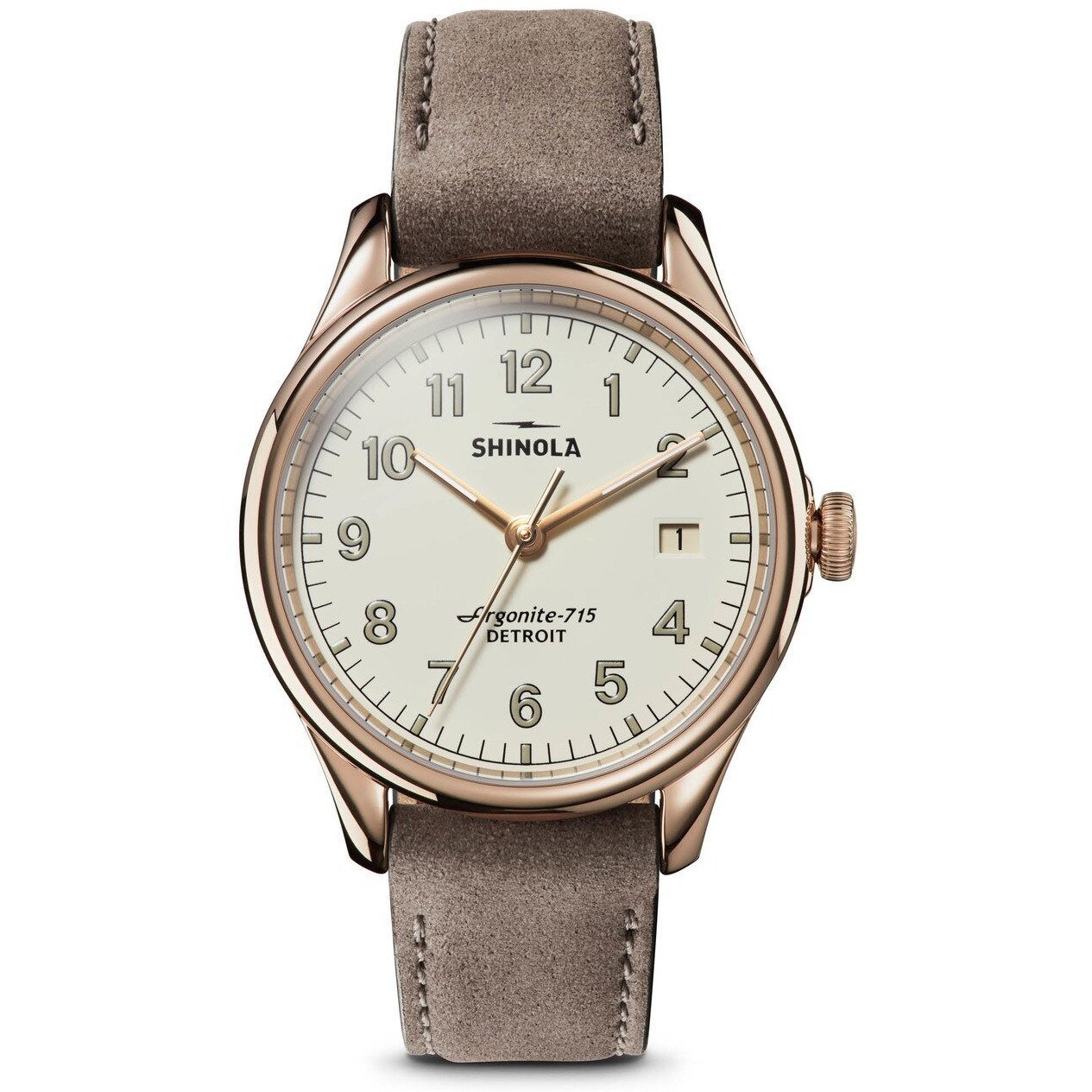 Shinola Vinton 38mm Rose Gold Ivory