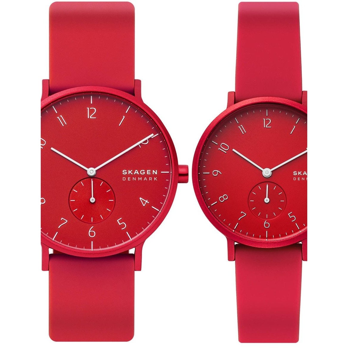 Skagen SKW1117 Aaren Kulor His & Hers Red