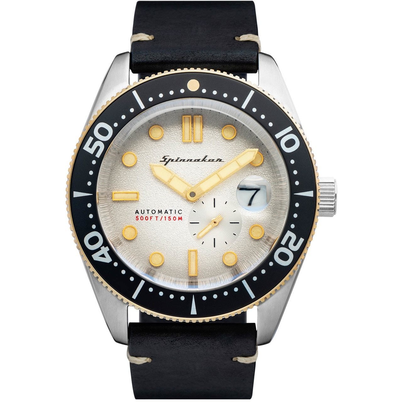 Spinnaker Croft Automatic Silver Black