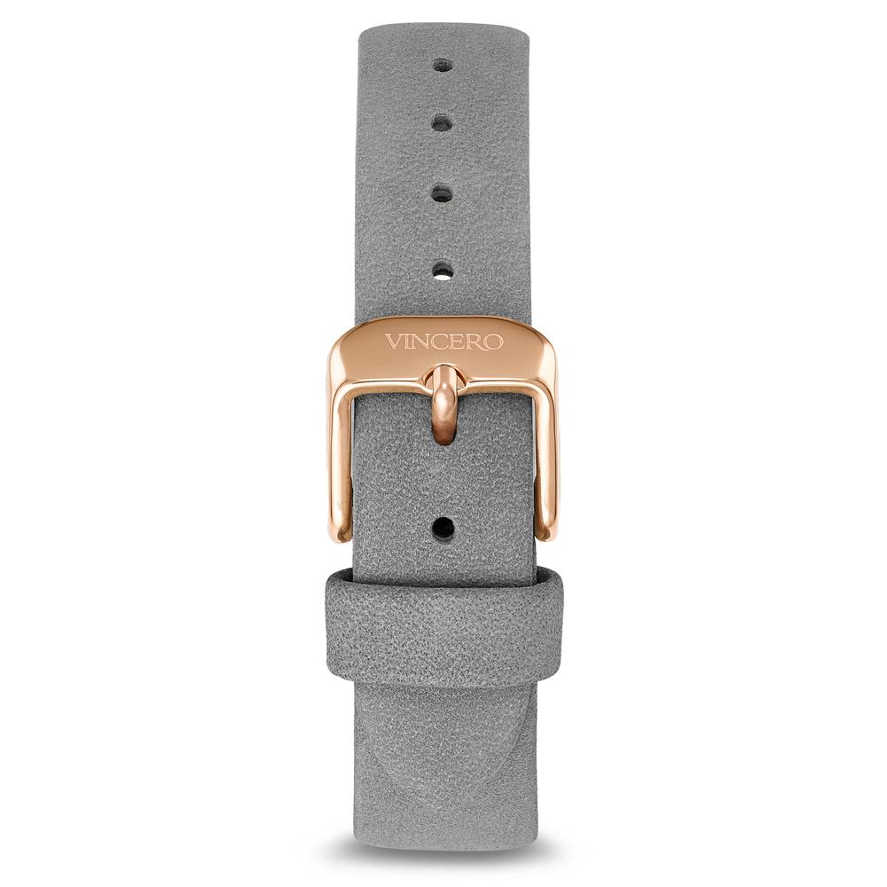 Suede Strap - Harbor Gray/Rose 16mm