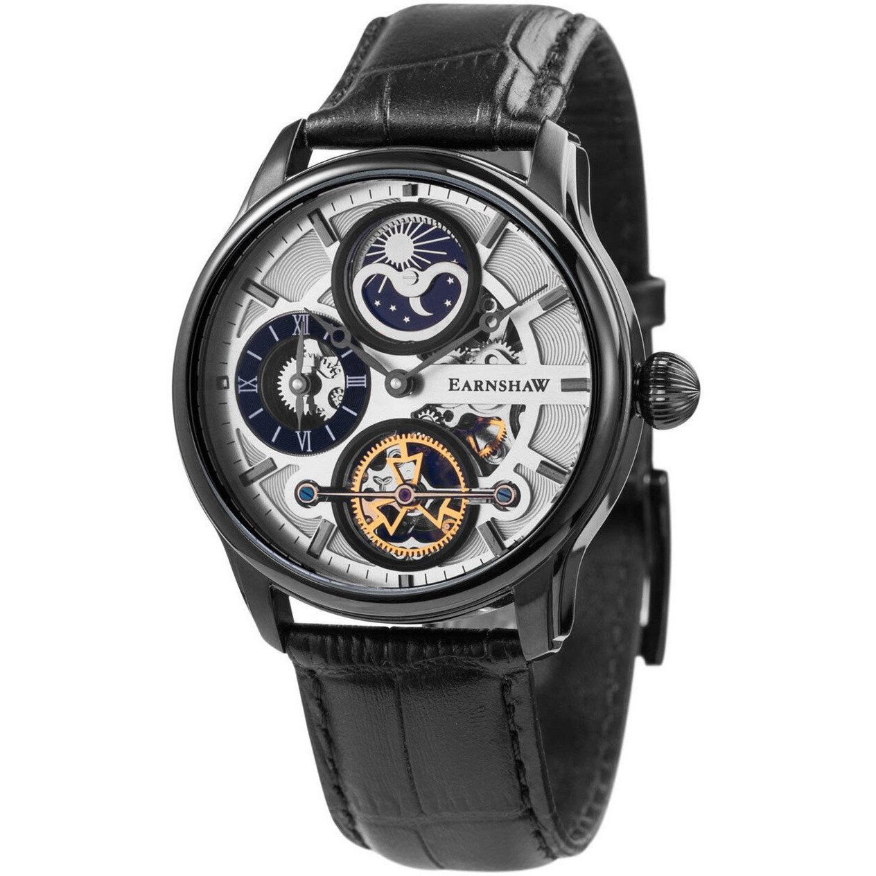 Thomas Earnshaw Longitude Hemisphere Automatic Black