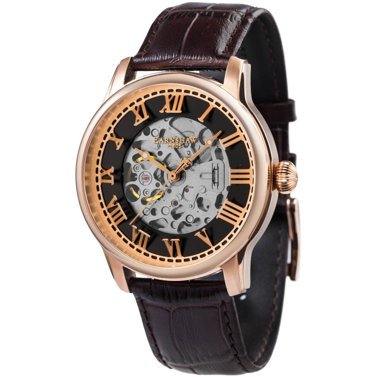 Thomas Earnshaw Precisto Longitude Alta Automatic Rose Gold